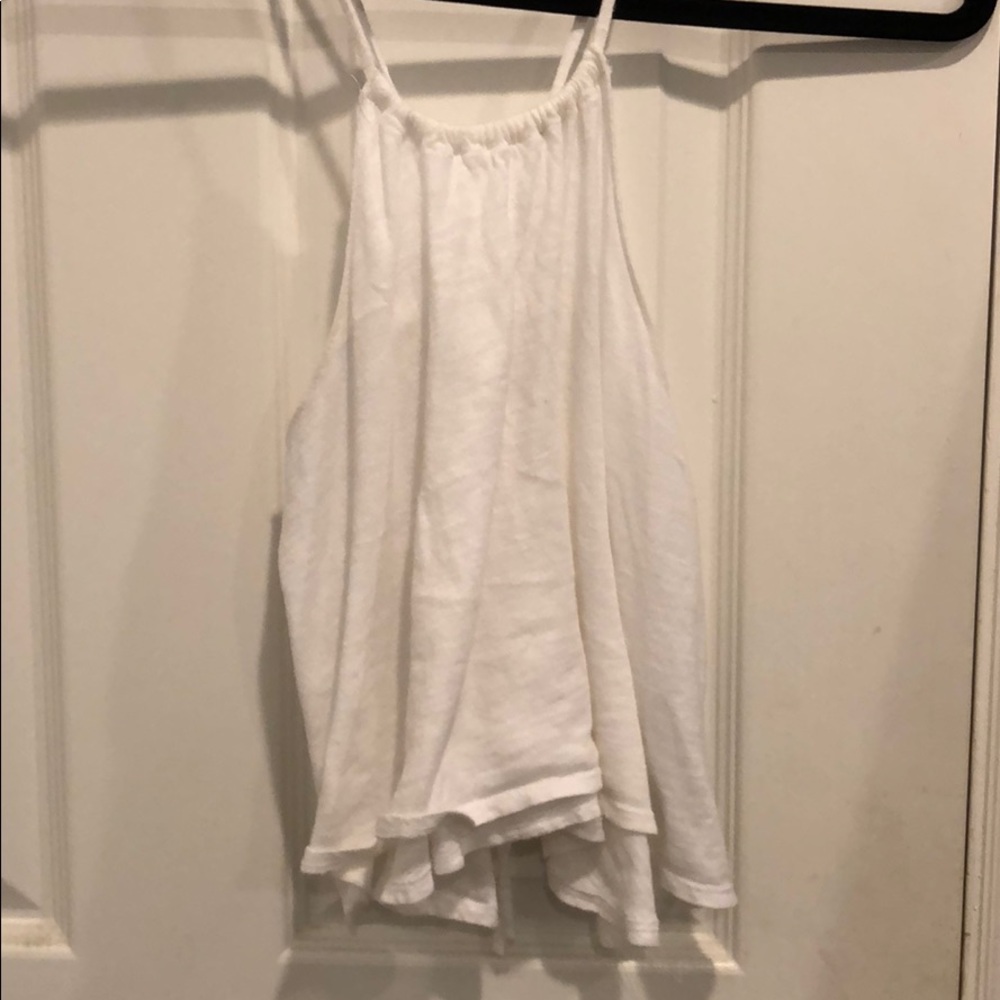 High neck crop top
